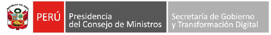  Logo Presidencia del Consejo de Ministros - PCM